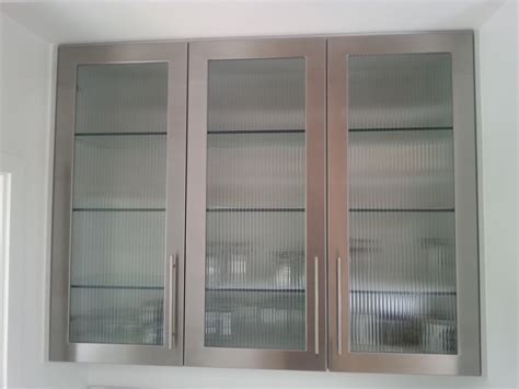 stainless steel cabinet door faces|custom cabinet doors.